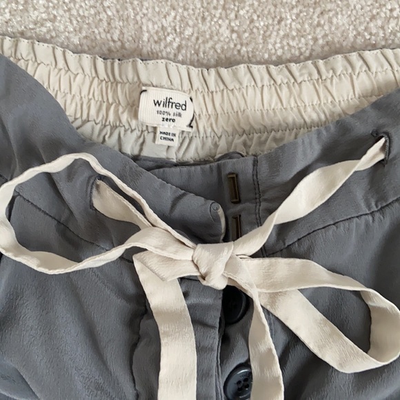 Grey Wilfred soft pants - Picture 2 of 4